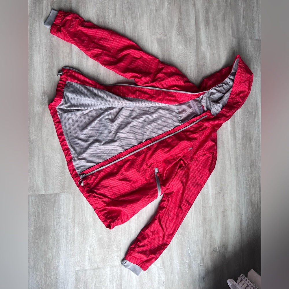 Red rain / bomber jacket, womens